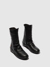 Botas com Fecho em Preto